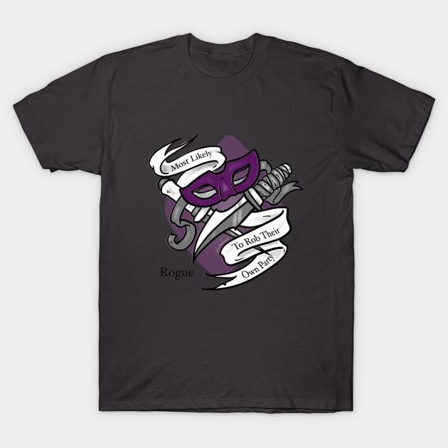 Rogue Scroll T-Shirt by HannahPalmerArt